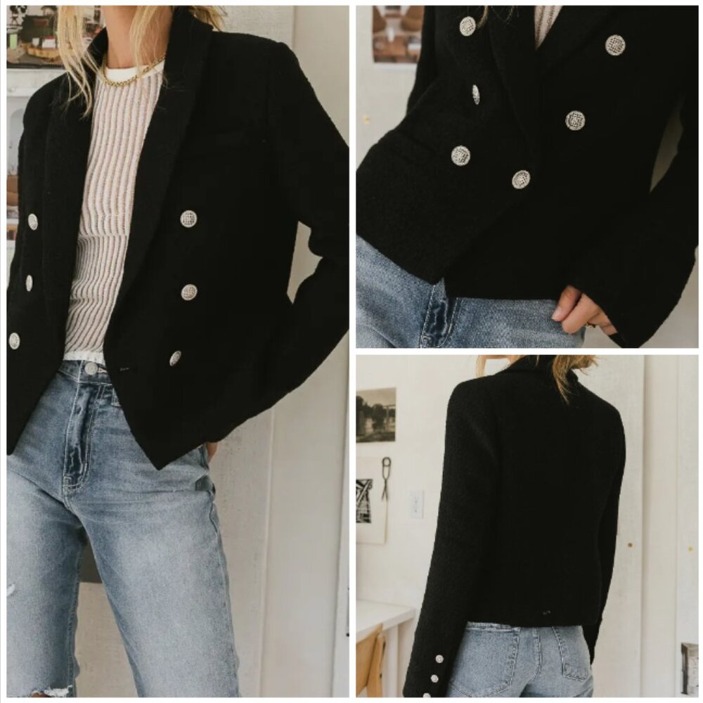 Bohme ISABELLA BLAZER IN BLACK